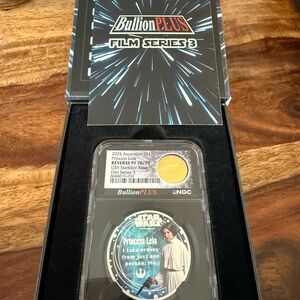 BullionPLUS - Film Series 3 - Star Wars Princess Leia and Starkiller Base